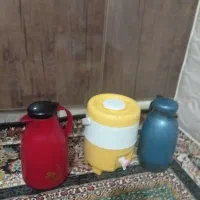 کلمن و سه عدد فلاسک