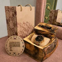 جعبه چوبی ساعت