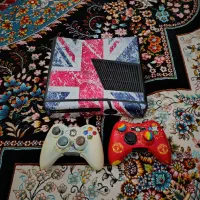 ایکس باکس 360 اسلیم  درحد آکبند جفت دسته