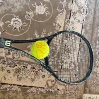 راکت توپ امضا شده توسط فدرر|ورزشهای توپی|لواسان, |دیوار