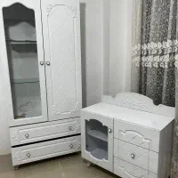 دو عدد کمد کودک و تخت