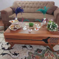 میزتلوزیون ومیزوسط مبلی جنس تمام ام دی اف