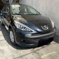 پژو 207پانا ارتقا یافته مشکی آبنوسی