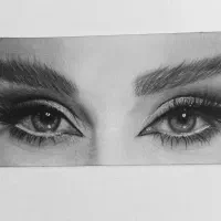 طراحی نیم چهره روی قاب موبایل(تخفیف به مدت محدود)|تابلو، نقاشی، عکس|بم, |دیوار