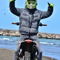 کلاه کاسکت کراس و عینک کراس ktm