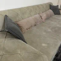 فروش مبل ۷ نفره و سرویس خواب دو نفره و جا کفشی