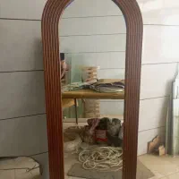 آینه ایستاده چوب گردوی درجه یک آک آک