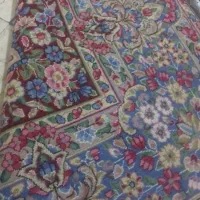 فرش دستبافت جفت ۹ متری بافت و نقشه کرمان