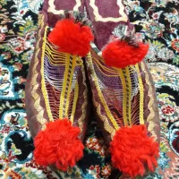 تعدادی صنایع دستی قدیمی گلیم تابلو گیوه تار|صنایع دستی و سایر لوازم تزئینی|فردیس, شهرک ارم|دیوار