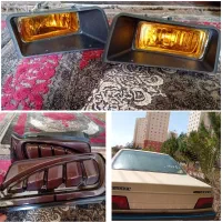 رودری صندلی عقب قاب ستون نمد چراغ پژو