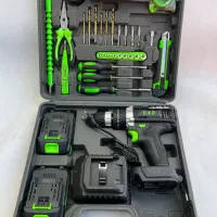 دریل شارژی۲۱ ولت فول لوازم