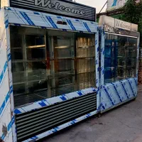 یخچال ایستاده  مغازه ۲متری استیل تزریق