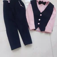 کفش و کت و شلوار و پیراهن و جلیقه پسرانه