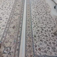 یک جفت فرش ۹ متری به همراه کناره ۳ متری|فرش|تهران, تاکسیرانی|دیوار