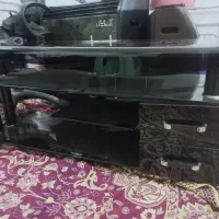 میز تلویزیون شیشه ایی