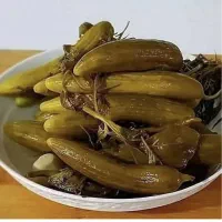 خیار شور خانگی تازه