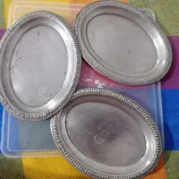 سینی نقره آلمانی ،ساخت انگلیس طرح ملکه الیزابت