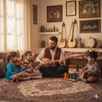 آموزش تخصصی موسیقی به کودک ((آموزش سازهای اصیل))