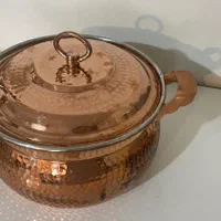 قابلمه مسی (تیمانچه شکمی سایز ۳ نوین مس زنجان)|ظروف پخت‌وپز|تهران, جنت‌آباد شمالی|دیوار
