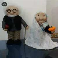 عروسک ننه جون آقاجون یلدایی|صنایع دستی و سایر لوازم تزئینی|کرمانشاه, |دیوار