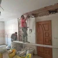 گچکاری بازسازی لکه گیری راویز ابزارکناف حتی یک لکه