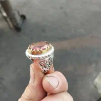 انگشتر توپاز و فیروزه|جواهرات|مشهد, انقلاب|دیوار