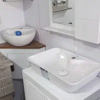 روشویی pvc ضد آب ، شیرآلات هود سینک اجاق|لوازم سرویس بهداشتی|ساوه, |دیوار