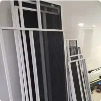 ساخت انواع توری پلیسه ای (کشویی)