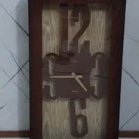 ساعت تمام چوب