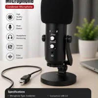 میکروفون کاندنسر USB استودیویی