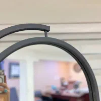 آیینه قدی ایستاده گردون چرخشی پایه دار استیل طلایی|آینه|مرودشت, فاز دوم شهرک فرهنگیان|دیوار