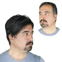 کلاه گیس مردانه الیاف مصنوعی پوستیژ (عمده تک)