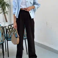 شلوار نیم بگ کرپ فروش یکجا به صورت عمده|حراج|بندرعباس, |دیوار