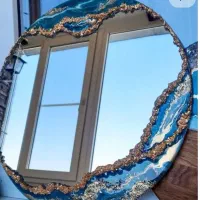 تابلو و ساعت های رزینی|تابلو، نقاشی، عکس|پارسآباد, |دیوار