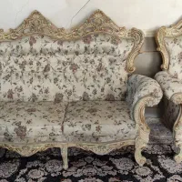 مبل سلطنتی|مبلمان خانگی و میز عسلی|یاسوج, |دیوار