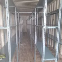 سازه های قفسه سابق طوسی انبار (gray store shelf)|کتابخانه، شلف، قفسه‌های دیواری|تهران, نواب|دیوار
