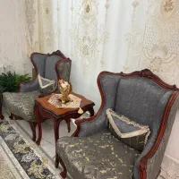 مبل کلاسیک هفت نفره ترکیه با غذاخوری هشت نفره|مبلمان خانگی و میز عسلی|سرعین, |دیوار