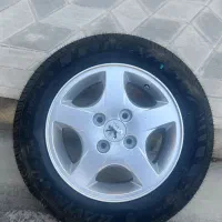 رینگ نو فابریک ۲۰۷ با لاستیک نو