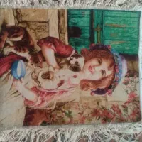 تابلو فرش دستبافت لیندا