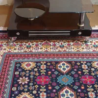 میز  چوب و شیشه