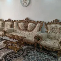 مبلمان 9 نفره سلطنتی|مبلمان خانگی و میز عسلی|تربت‌حیدریه, ابوذر|دیوار