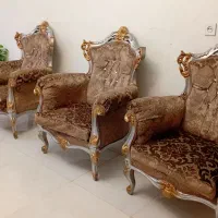 مبل هفت نفره چوب|مبلمان خانگی و میز عسلی|تهران, چیتگر شمالی|دیوار