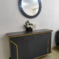 آینه کنسول در حد نو|بوفه، ویترین، کنسول|اردبیل, |دیوار