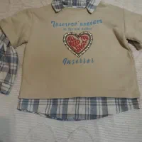 بلوز گرم دخترانه حدود 8 تا 10 سال