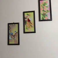 تابلو گلدوزی شده بادست