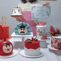 کارگاه یکروزه آموزش کیک تولد و شیرینی عید