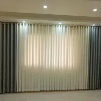 دوخت ونصب انواع پرده|پرده، رانر، رومیزی|میناب, |دیوار