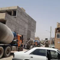 راننده میکسر بتن