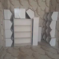 قفسه و استند آجیل mdf نو