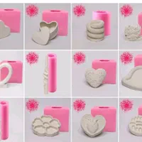 قالب سیلیکونی شمع سازی و سنگ مصنوعی|صنایع دستی و سایر لوازم تزئینی|تهران, بازار|دیوار